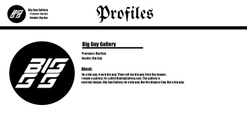profiles page