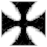 pixel art iron cross decals